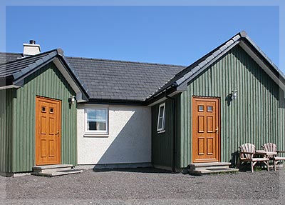 Hostel room entrances